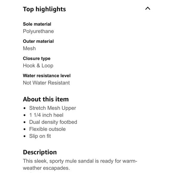 Zodiac Jolie Slide Sandal Stretch Mesh Slip On Slides Women’s Size 8 - Picture 6 of 7